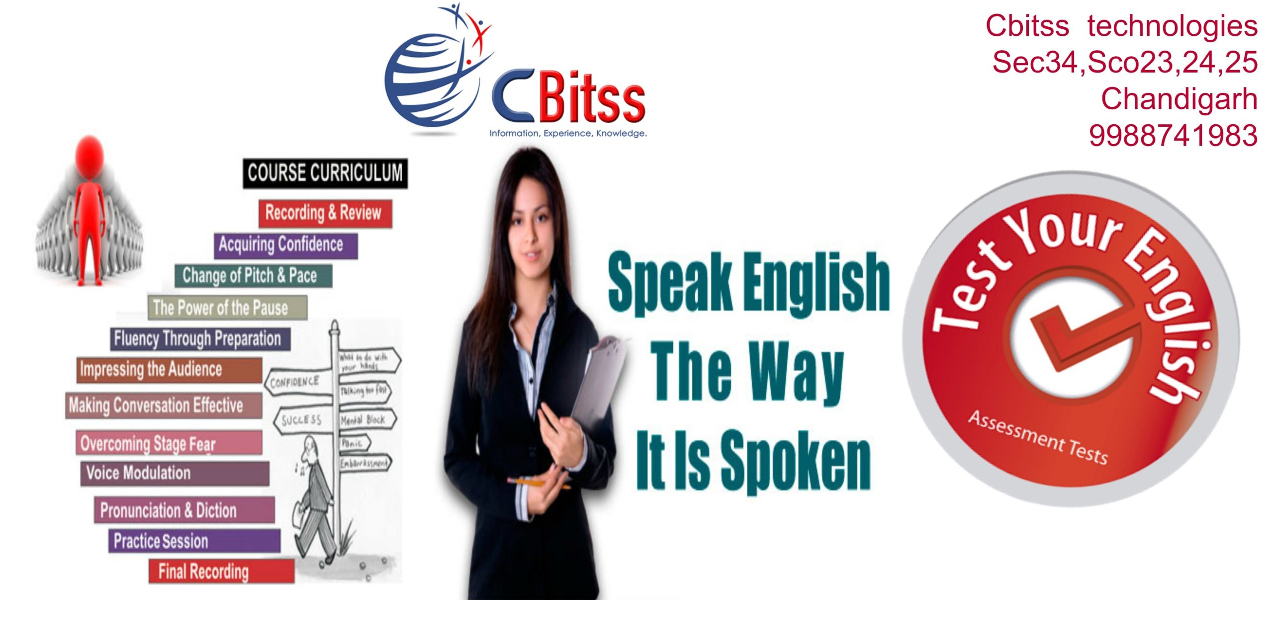 Best English Speaking course in Chandigarh Sector 34